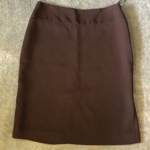 Silk brown skirt from Brazilian brand Forum